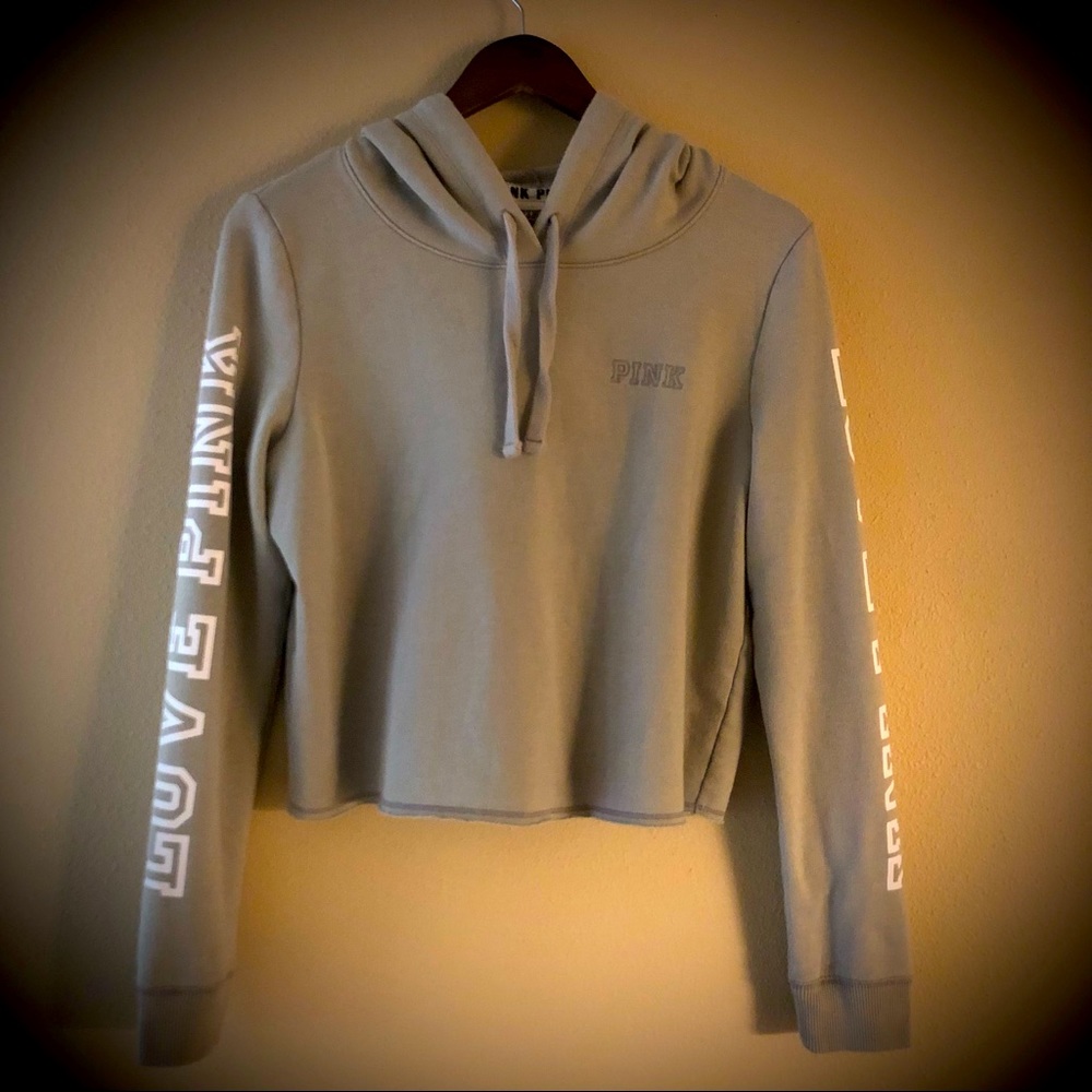 Pink Victoria Secret * Womens Hoodie * Size: M * Color: Gray